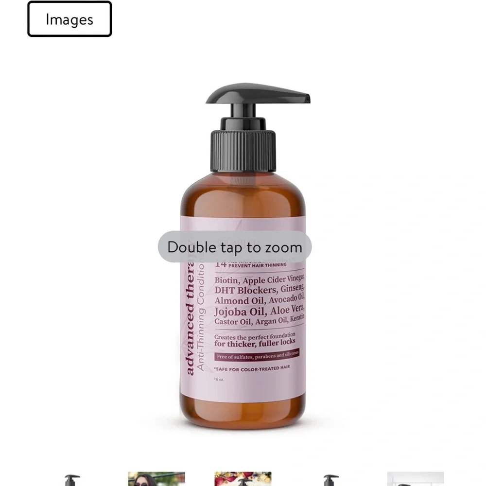 NEW Aquableu Advanced Therapy Anti-Thinning Conditioner – All-Natural - Picture 2 of 6